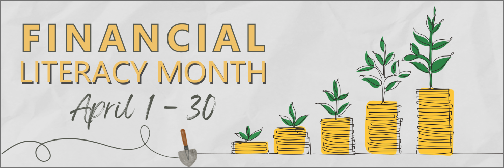 Financial Literacy Month April 2025 Web Page Banner 2
