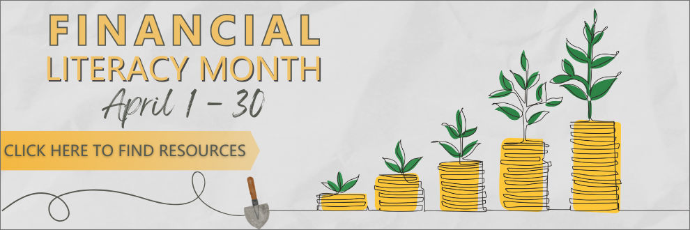 Financial Literacy Month April 2025 Website Banner 2