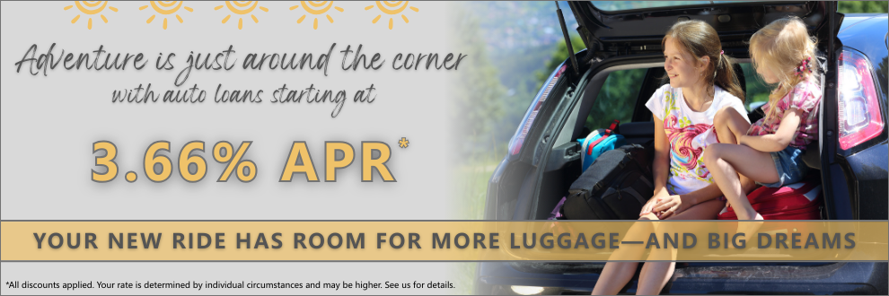 Summer 2025 Auto Loan Website Banner